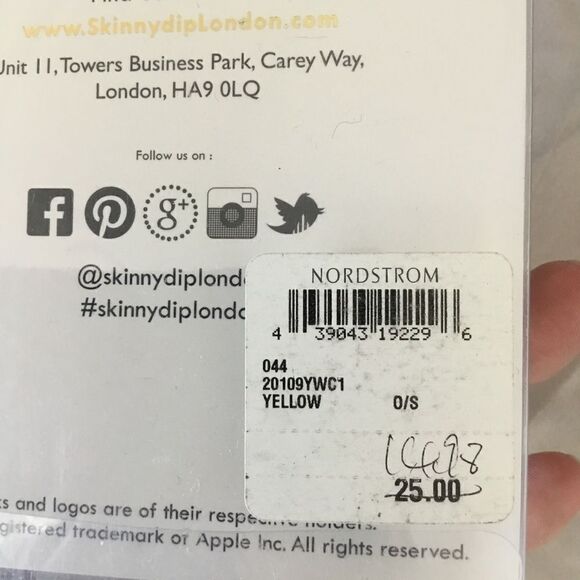 Skinny Dip Googly Eye Edam iPhone 7 Case (H) - Picture 7 of 7